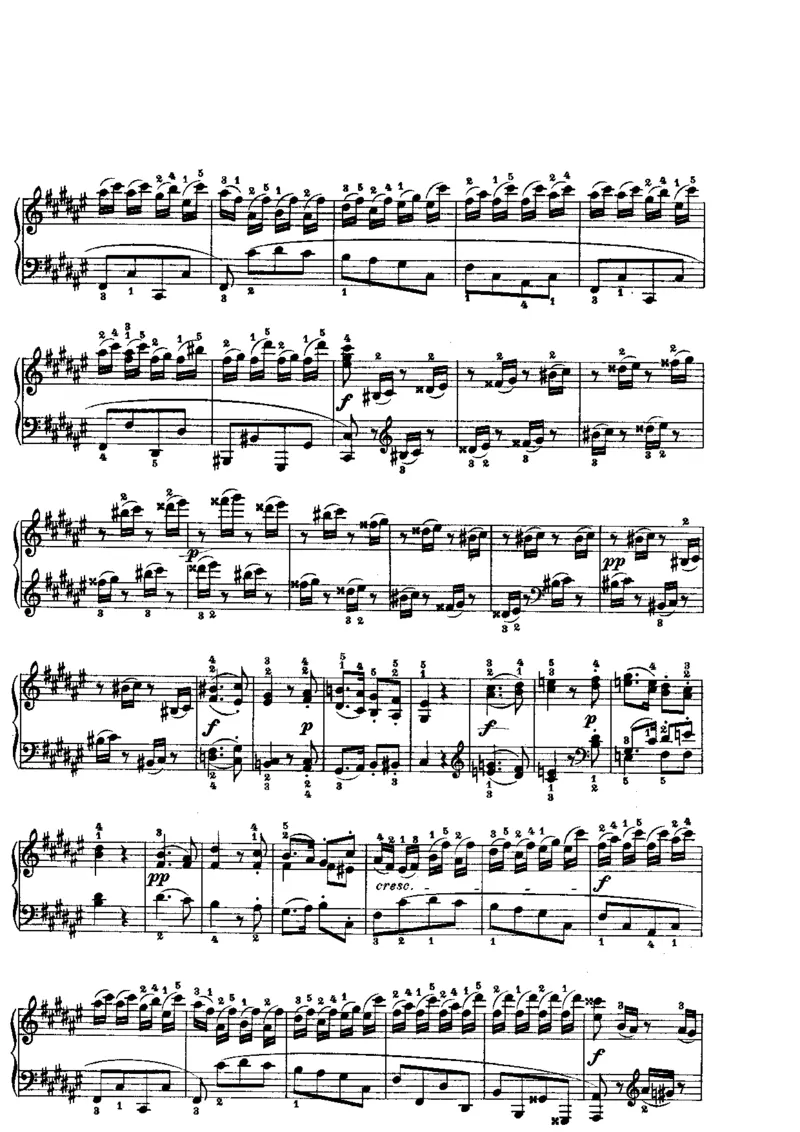 贝多芬钢琴奏鸣曲集下册（Peters出版）(1)_一万首著名钢琴曲谱哈农贝多芬合集视频教学电子版高清无水印可打印_1古典钢琴知名音乐家谱_贝多芬钢琴谱全集