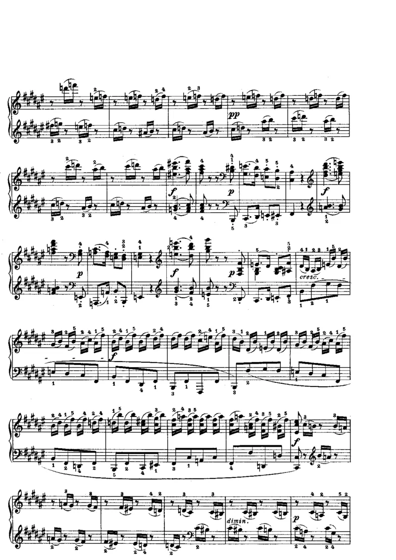 贝多芬钢琴奏鸣曲集下册（Peters出版）(1)_一万首著名钢琴曲谱哈农贝多芬合集视频教学电子版高清无水印可打印_1古典钢琴知名音乐家谱_贝多芬钢琴谱全集