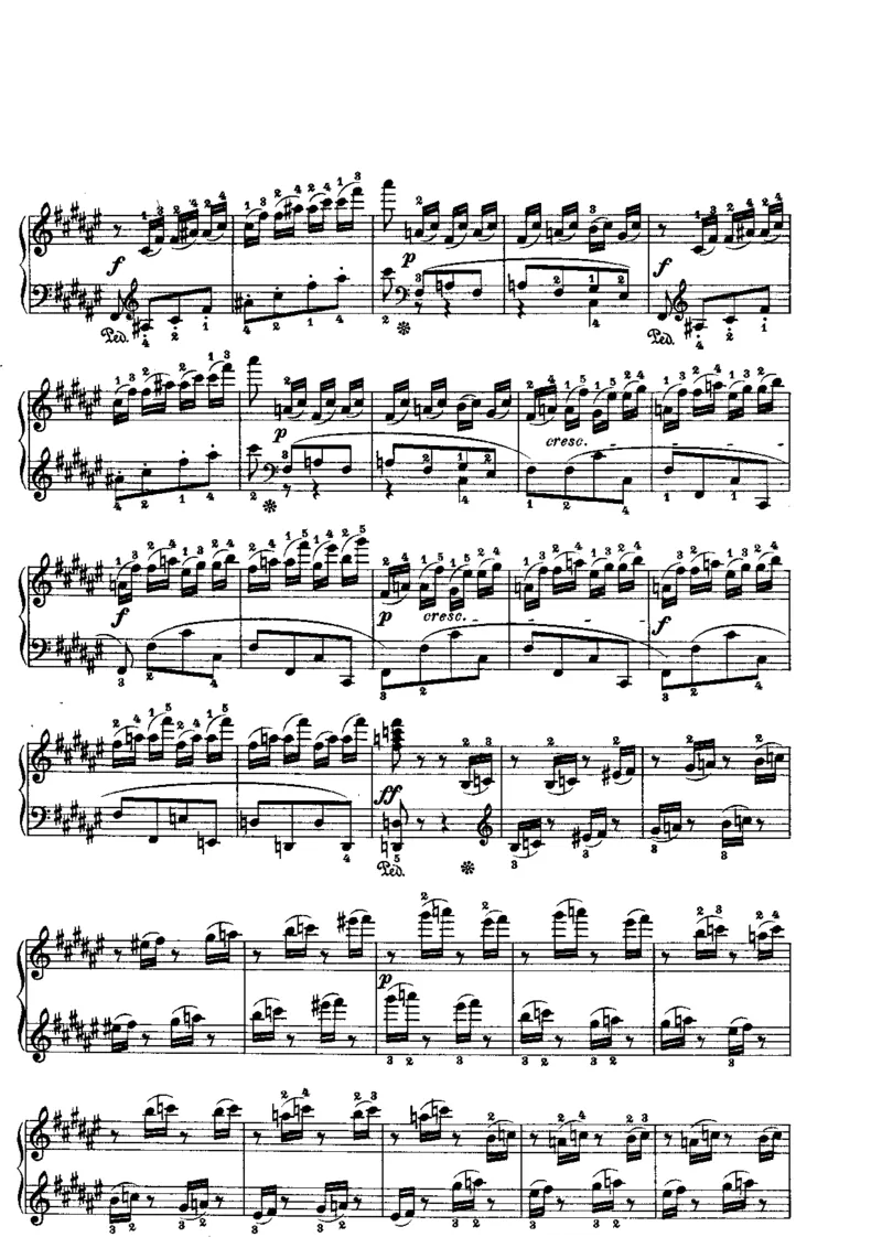 贝多芬钢琴奏鸣曲集下册（Peters出版）(1)_一万首著名钢琴曲谱哈农贝多芬合集视频教学电子版高清无水印可打印_1古典钢琴知名音乐家谱_贝多芬钢琴谱全集