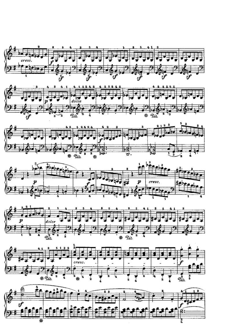 贝多芬钢琴奏鸣曲集下册（Peters出版）(1)_一万首著名钢琴曲谱哈农贝多芬合集视频教学电子版高清无水印可打印_1古典钢琴知名音乐家谱_贝多芬钢琴谱全集