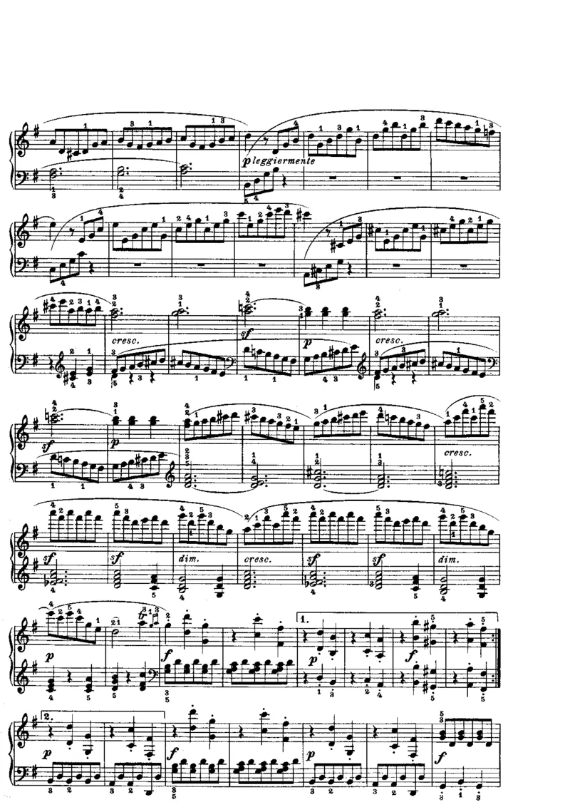 贝多芬钢琴奏鸣曲集下册（Peters出版）(1)_一万首著名钢琴曲谱哈农贝多芬合集视频教学电子版高清无水印可打印_1古典钢琴知名音乐家谱_贝多芬钢琴谱全集