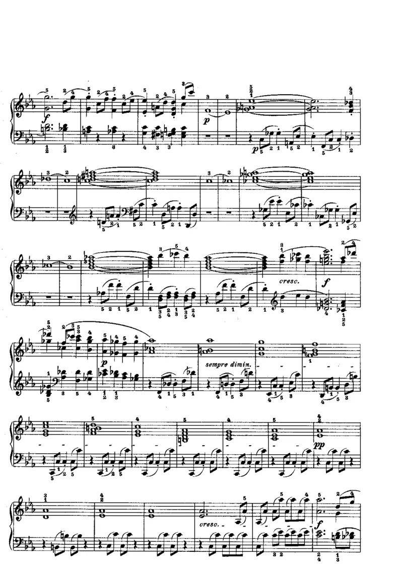 贝多芬钢琴奏鸣曲集下册（Peters出版）(1)_一万首著名钢琴曲谱哈农贝多芬合集视频教学电子版高清无水印可打印_1古典钢琴知名音乐家谱_贝多芬钢琴谱全集