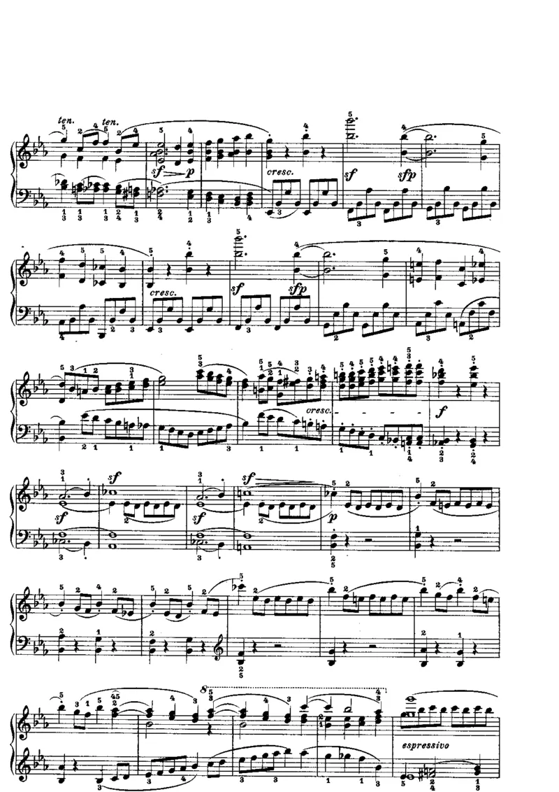 贝多芬钢琴奏鸣曲集下册（Peters出版）(1)_一万首著名钢琴曲谱哈农贝多芬合集视频教学电子版高清无水印可打印_1古典钢琴知名音乐家谱_贝多芬钢琴谱全集