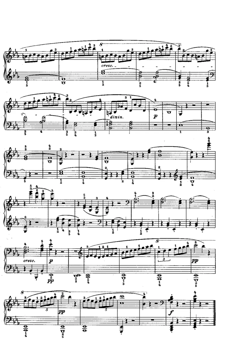 贝多芬钢琴奏鸣曲集下册（Peters出版）(1)_一万首著名钢琴曲谱哈农贝多芬合集视频教学电子版高清无水印可打印_1古典钢琴知名音乐家谱_贝多芬钢琴谱全集