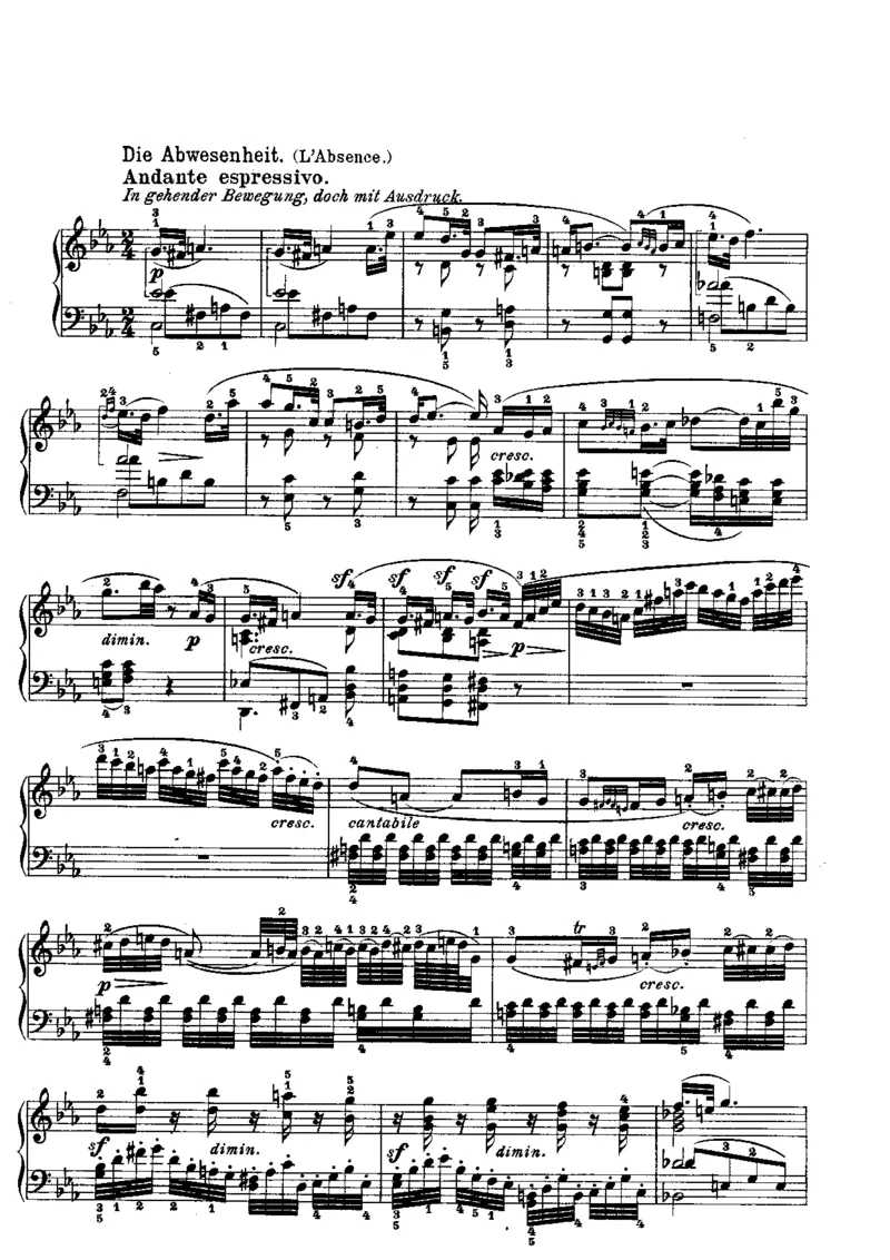 贝多芬钢琴奏鸣曲集下册（Peters出版）(1)_一万首著名钢琴曲谱哈农贝多芬合集视频教学电子版高清无水印可打印_1古典钢琴知名音乐家谱_贝多芬钢琴谱全集