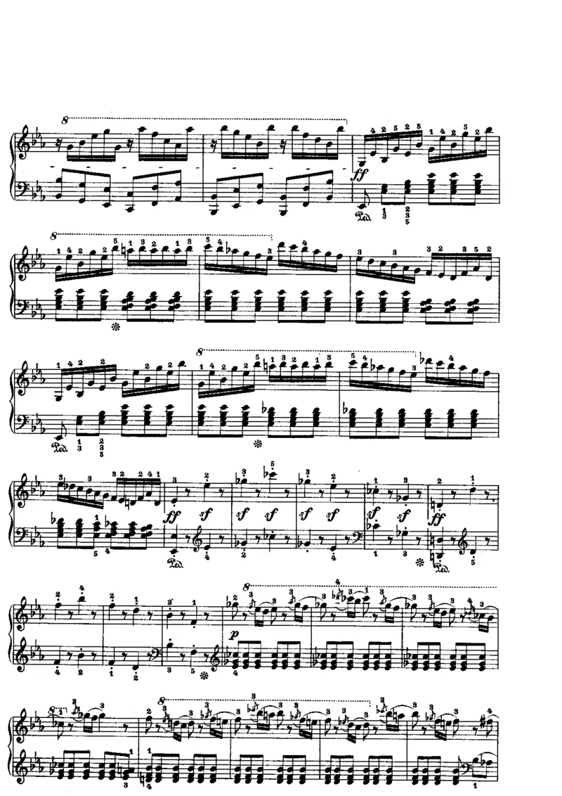 贝多芬钢琴奏鸣曲集下册（Peters出版）(1)_一万首著名钢琴曲谱哈农贝多芬合集视频教学电子版高清无水印可打印_1古典钢琴知名音乐家谱_贝多芬钢琴谱全集