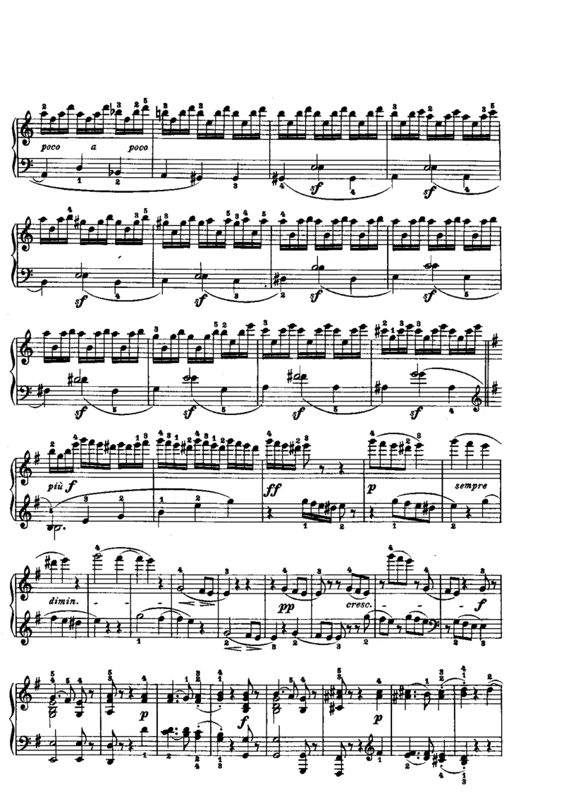 贝多芬钢琴奏鸣曲集下册（Peters出版）(1)_一万首著名钢琴曲谱哈农贝多芬合集视频教学电子版高清无水印可打印_1古典钢琴知名音乐家谱_贝多芬钢琴谱全集