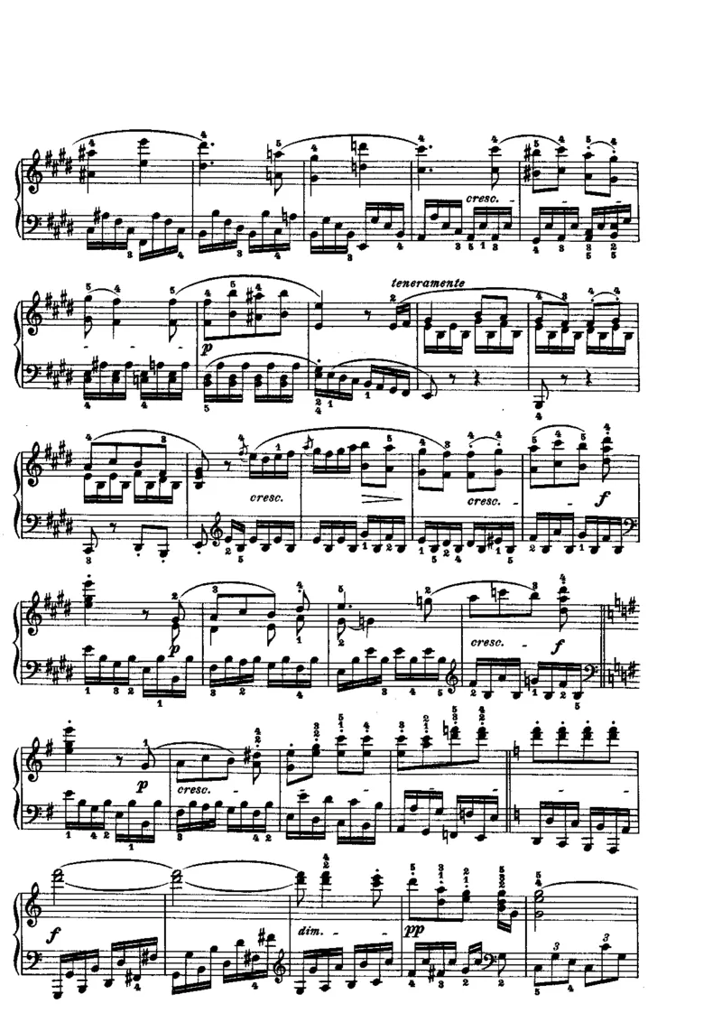 贝多芬钢琴奏鸣曲集下册（Peters出版）(1)_一万首著名钢琴曲谱哈农贝多芬合集视频教学电子版高清无水印可打印_1古典钢琴知名音乐家谱_贝多芬钢琴谱全集