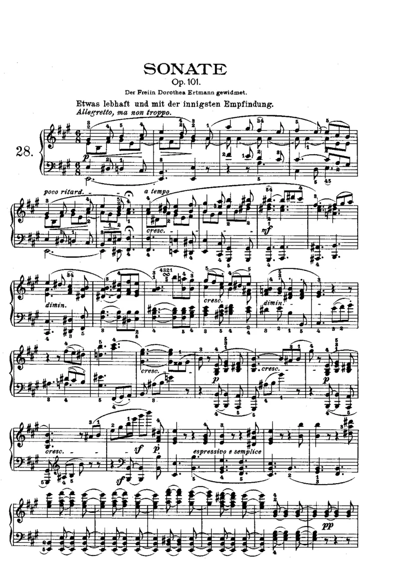 贝多芬钢琴奏鸣曲集下册（Peters出版）(1)_一万首著名钢琴曲谱哈农贝多芬合集视频教学电子版高清无水印可打印_1古典钢琴知名音乐家谱_贝多芬钢琴谱全集