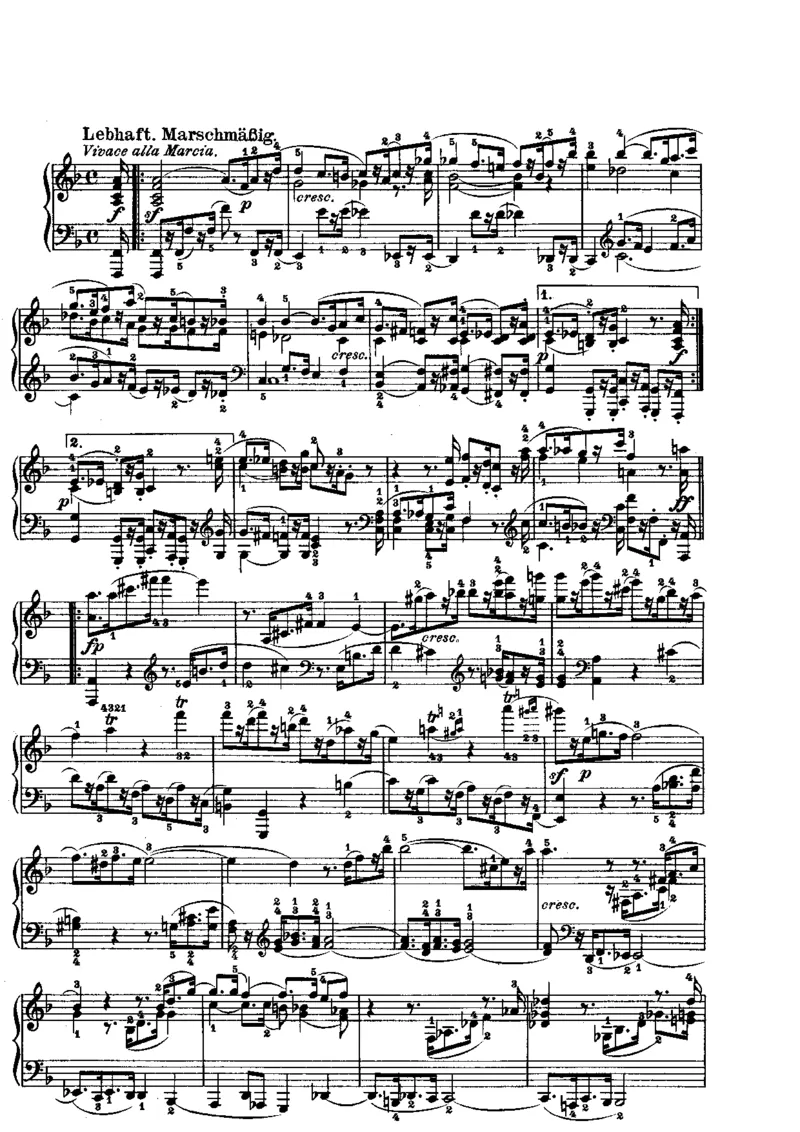 贝多芬钢琴奏鸣曲集下册（Peters出版）(1)_一万首著名钢琴曲谱哈农贝多芬合集视频教学电子版高清无水印可打印_1古典钢琴知名音乐家谱_贝多芬钢琴谱全集