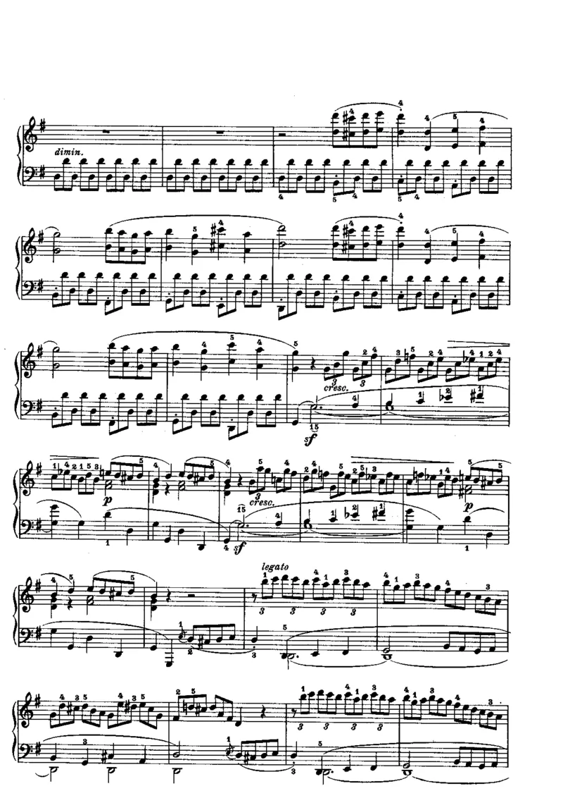 贝多芬钢琴奏鸣曲集下册（Peters出版）(1)_一万首著名钢琴曲谱哈农贝多芬合集视频教学电子版高清无水印可打印_1古典钢琴知名音乐家谱_贝多芬钢琴谱全集