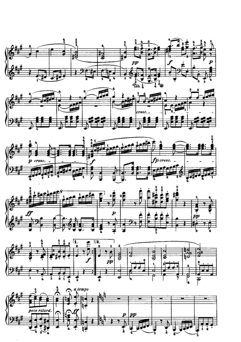 贝多芬钢琴奏鸣曲集下册（Peters出版）(1)_一万首著名钢琴曲谱哈农贝多芬合集视频教学电子版高清无水印可打印_1古典钢琴知名音乐家谱_贝多芬钢琴谱全集