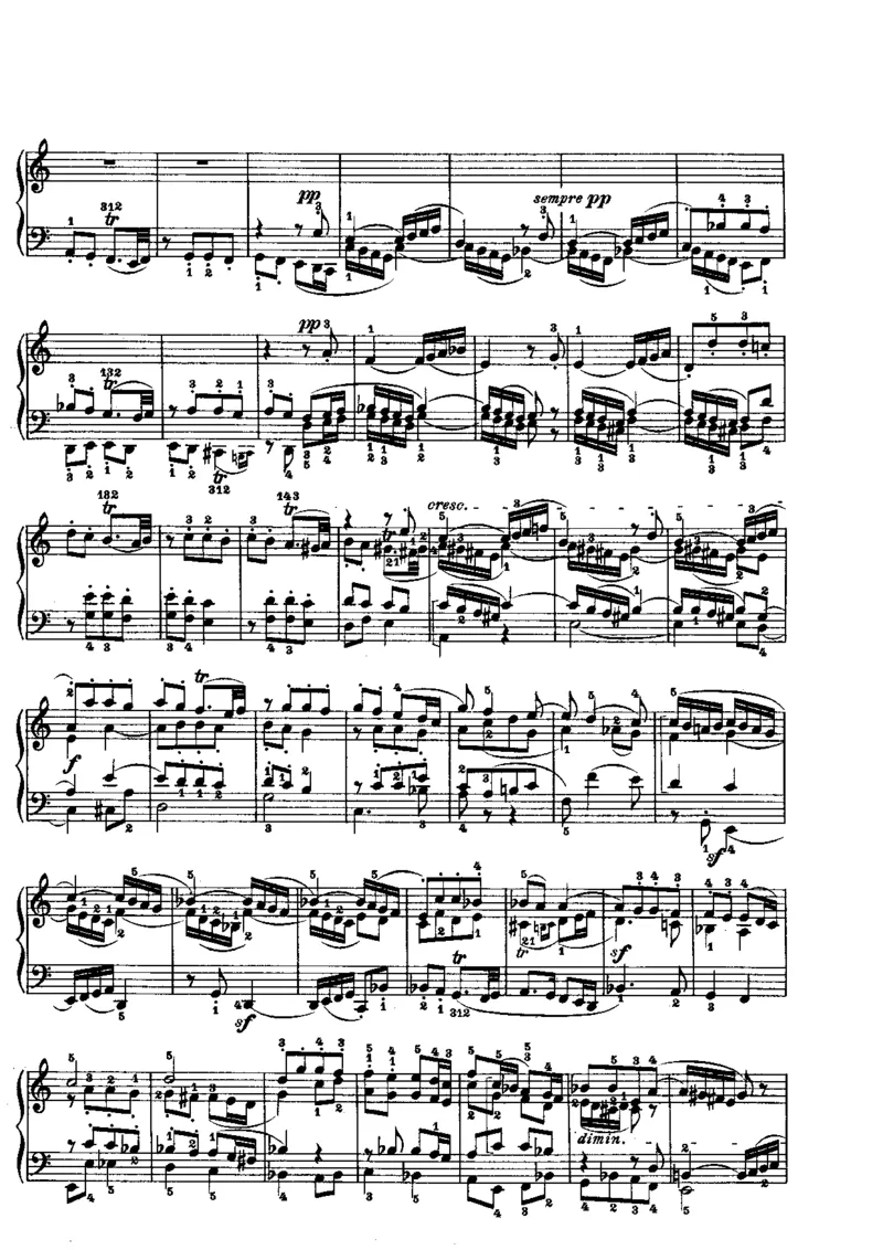 贝多芬钢琴奏鸣曲集下册（Peters出版）(1)_一万首著名钢琴曲谱哈农贝多芬合集视频教学电子版高清无水印可打印_1古典钢琴知名音乐家谱_贝多芬钢琴谱全集