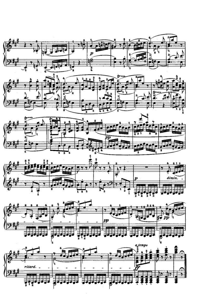 贝多芬钢琴奏鸣曲集下册（Peters出版）(1)_一万首著名钢琴曲谱哈农贝多芬合集视频教学电子版高清无水印可打印_1古典钢琴知名音乐家谱_贝多芬钢琴谱全集