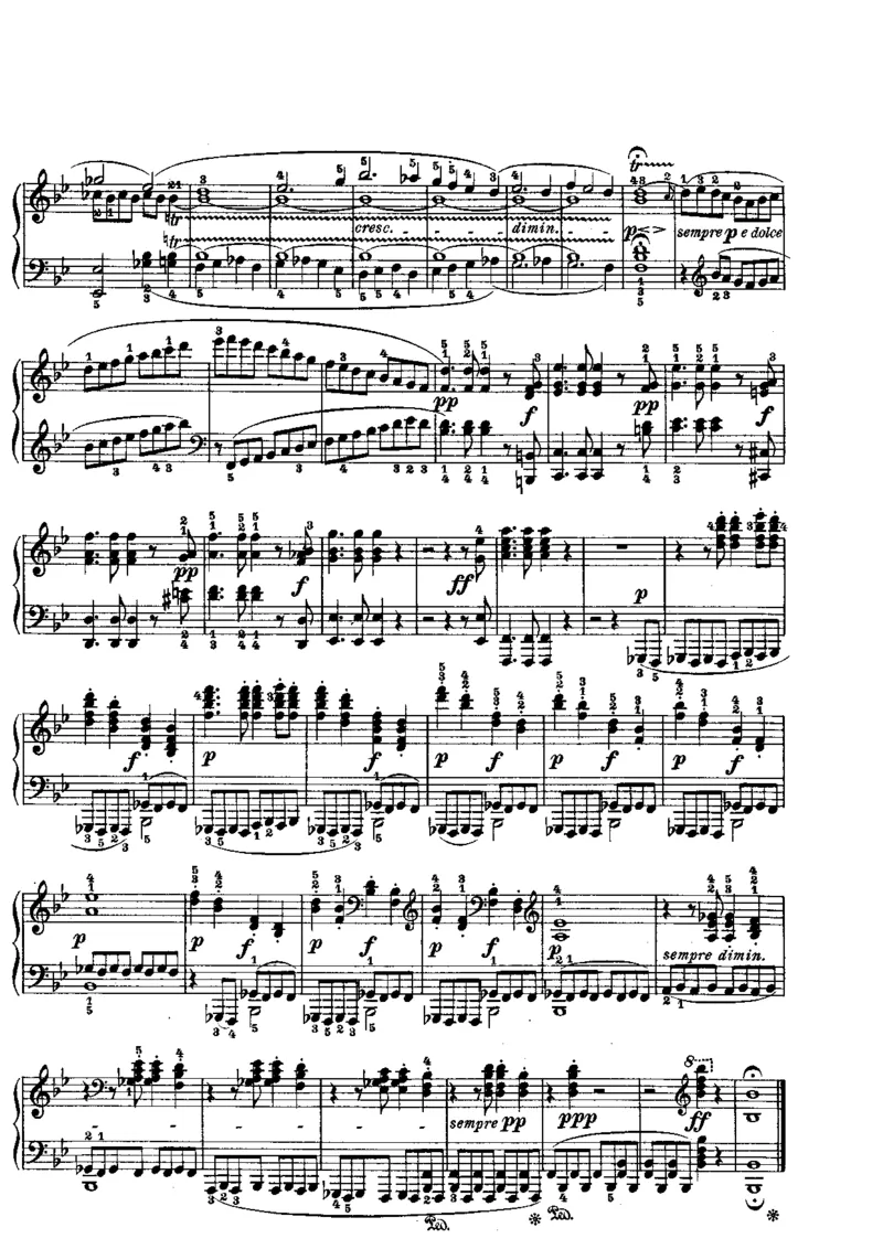 贝多芬钢琴奏鸣曲集下册（Peters出版）(1)_一万首著名钢琴曲谱哈农贝多芬合集视频教学电子版高清无水印可打印_1古典钢琴知名音乐家谱_贝多芬钢琴谱全集