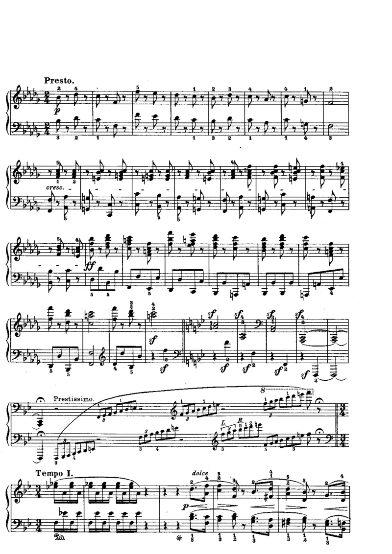 贝多芬钢琴奏鸣曲集下册（Peters出版）(1)_一万首著名钢琴曲谱哈农贝多芬合集视频教学电子版高清无水印可打印_1古典钢琴知名音乐家谱_贝多芬钢琴谱全集