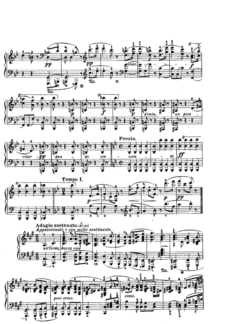 贝多芬钢琴奏鸣曲集下册（Peters出版）(1)_一万首著名钢琴曲谱哈农贝多芬合集视频教学电子版高清无水印可打印_1古典钢琴知名音乐家谱_贝多芬钢琴谱全集