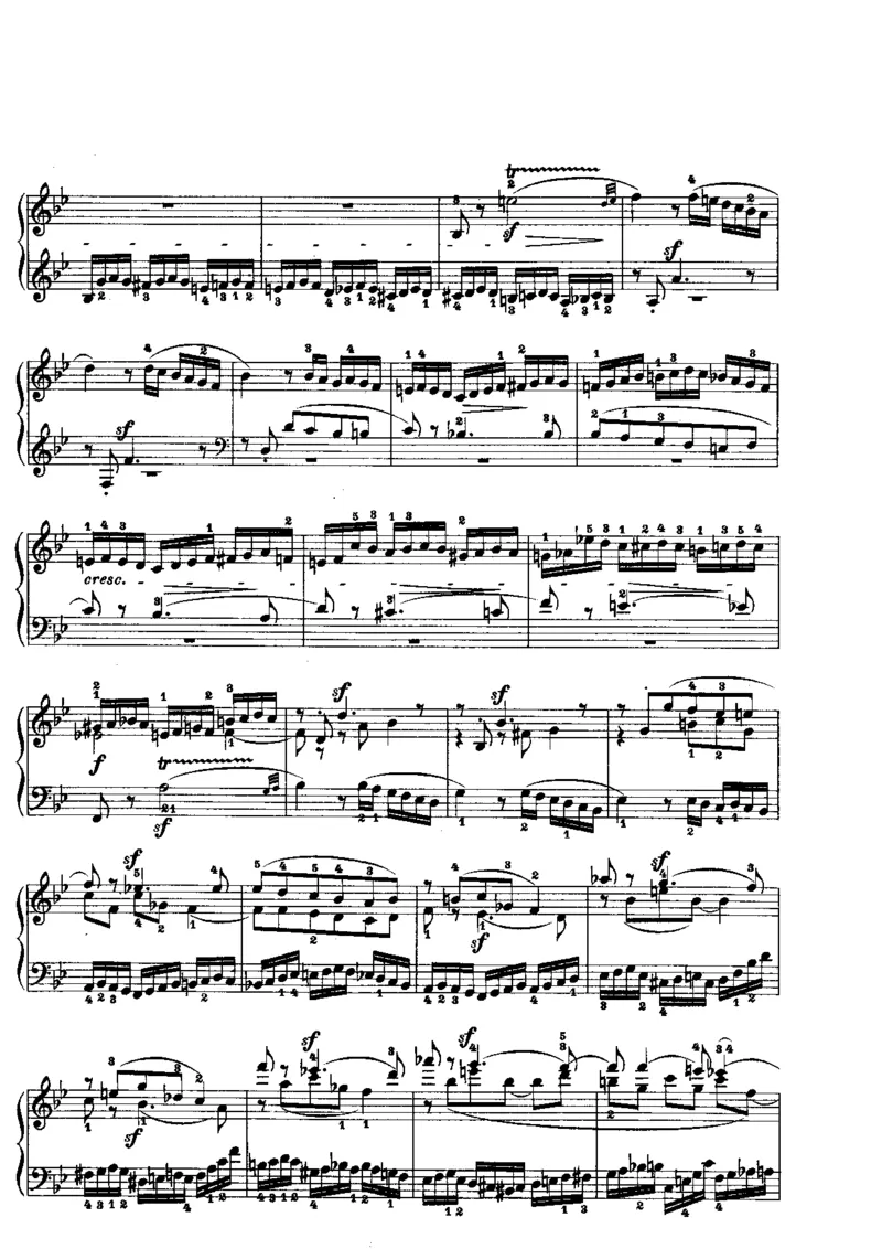 贝多芬钢琴奏鸣曲集下册（Peters出版）(1)_一万首著名钢琴曲谱哈农贝多芬合集视频教学电子版高清无水印可打印_1古典钢琴知名音乐家谱_贝多芬钢琴谱全集