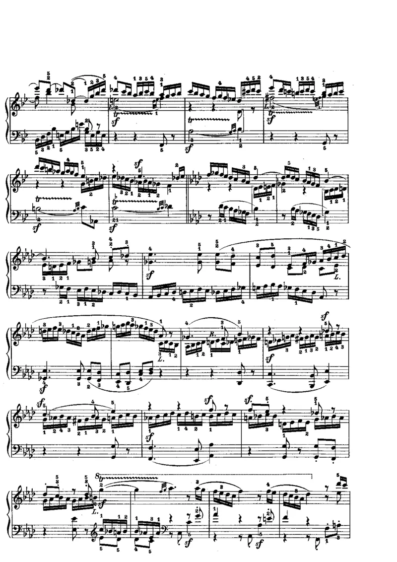 贝多芬钢琴奏鸣曲集下册（Peters出版）(1)_一万首著名钢琴曲谱哈农贝多芬合集视频教学电子版高清无水印可打印_1古典钢琴知名音乐家谱_贝多芬钢琴谱全集