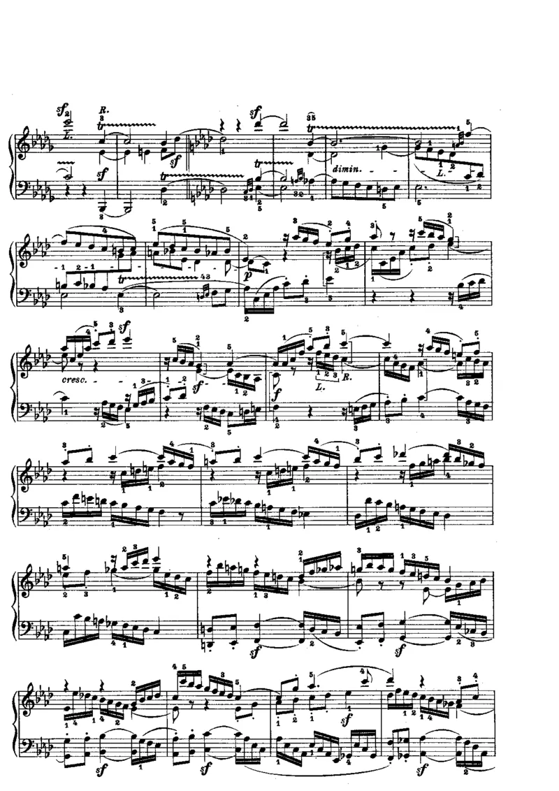 贝多芬钢琴奏鸣曲集下册（Peters出版）(1)_一万首著名钢琴曲谱哈农贝多芬合集视频教学电子版高清无水印可打印_1古典钢琴知名音乐家谱_贝多芬钢琴谱全集