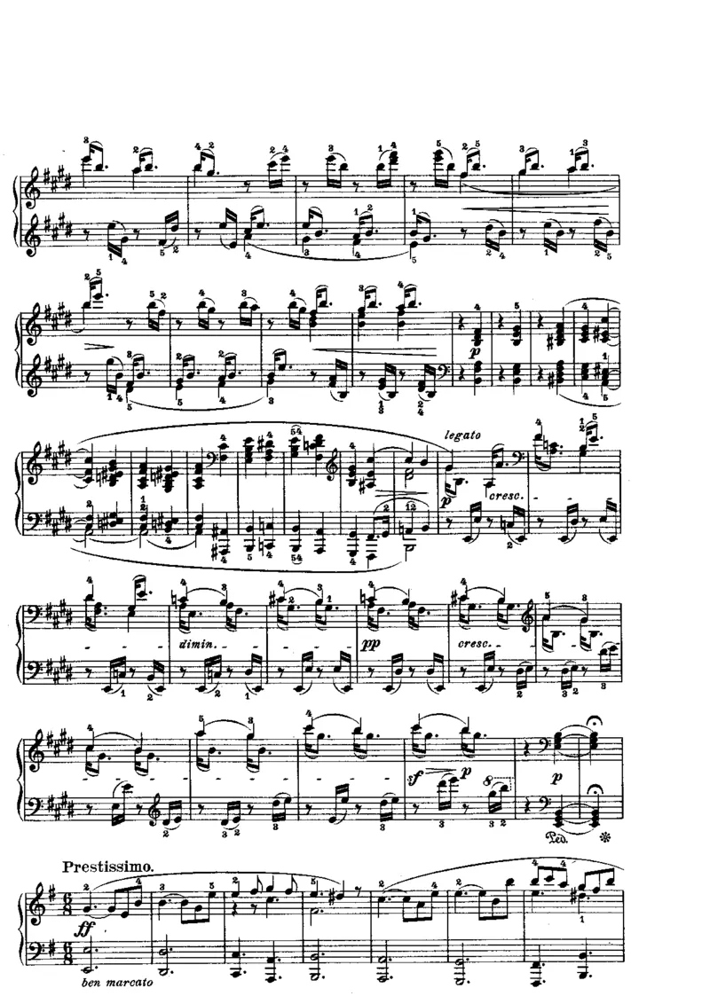 贝多芬钢琴奏鸣曲集下册（Peters出版）(1)_一万首著名钢琴曲谱哈农贝多芬合集视频教学电子版高清无水印可打印_1古典钢琴知名音乐家谱_贝多芬钢琴谱全集