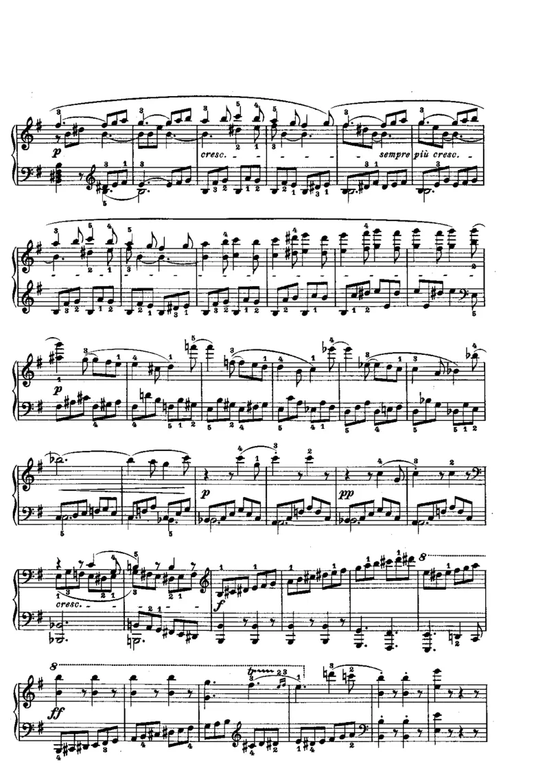 贝多芬钢琴奏鸣曲集下册（Peters出版）(1)_一万首著名钢琴曲谱哈农贝多芬合集视频教学电子版高清无水印可打印_1古典钢琴知名音乐家谱_贝多芬钢琴谱全集