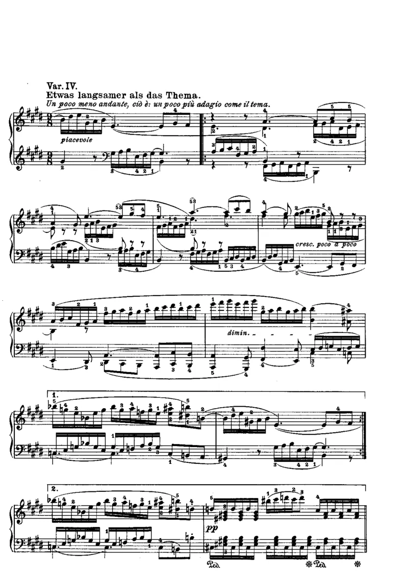 贝多芬钢琴奏鸣曲集下册（Peters出版）(1)_一万首著名钢琴曲谱哈农贝多芬合集视频教学电子版高清无水印可打印_1古典钢琴知名音乐家谱_贝多芬钢琴谱全集