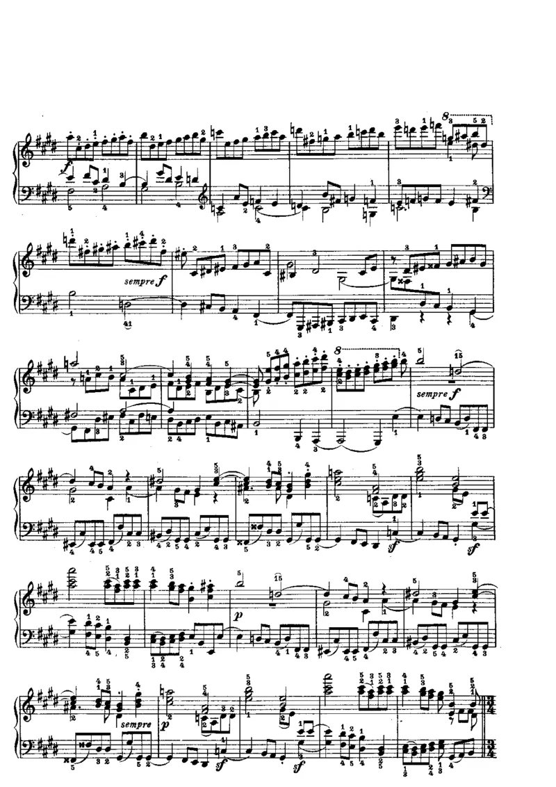 贝多芬钢琴奏鸣曲集下册（Peters出版）(1)_一万首著名钢琴曲谱哈农贝多芬合集视频教学电子版高清无水印可打印_1古典钢琴知名音乐家谱_贝多芬钢琴谱全集