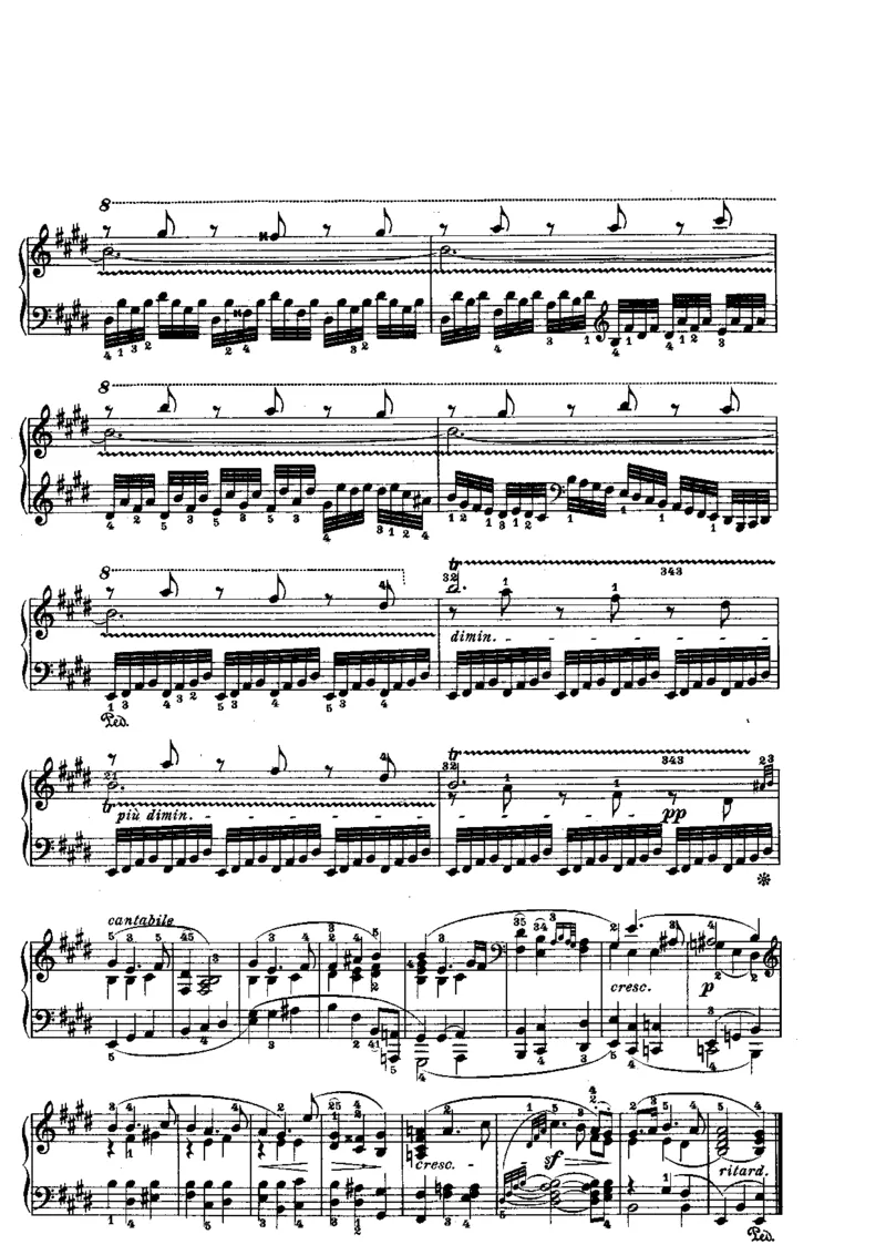 贝多芬钢琴奏鸣曲集下册（Peters出版）(1)_一万首著名钢琴曲谱哈农贝多芬合集视频教学电子版高清无水印可打印_1古典钢琴知名音乐家谱_贝多芬钢琴谱全集