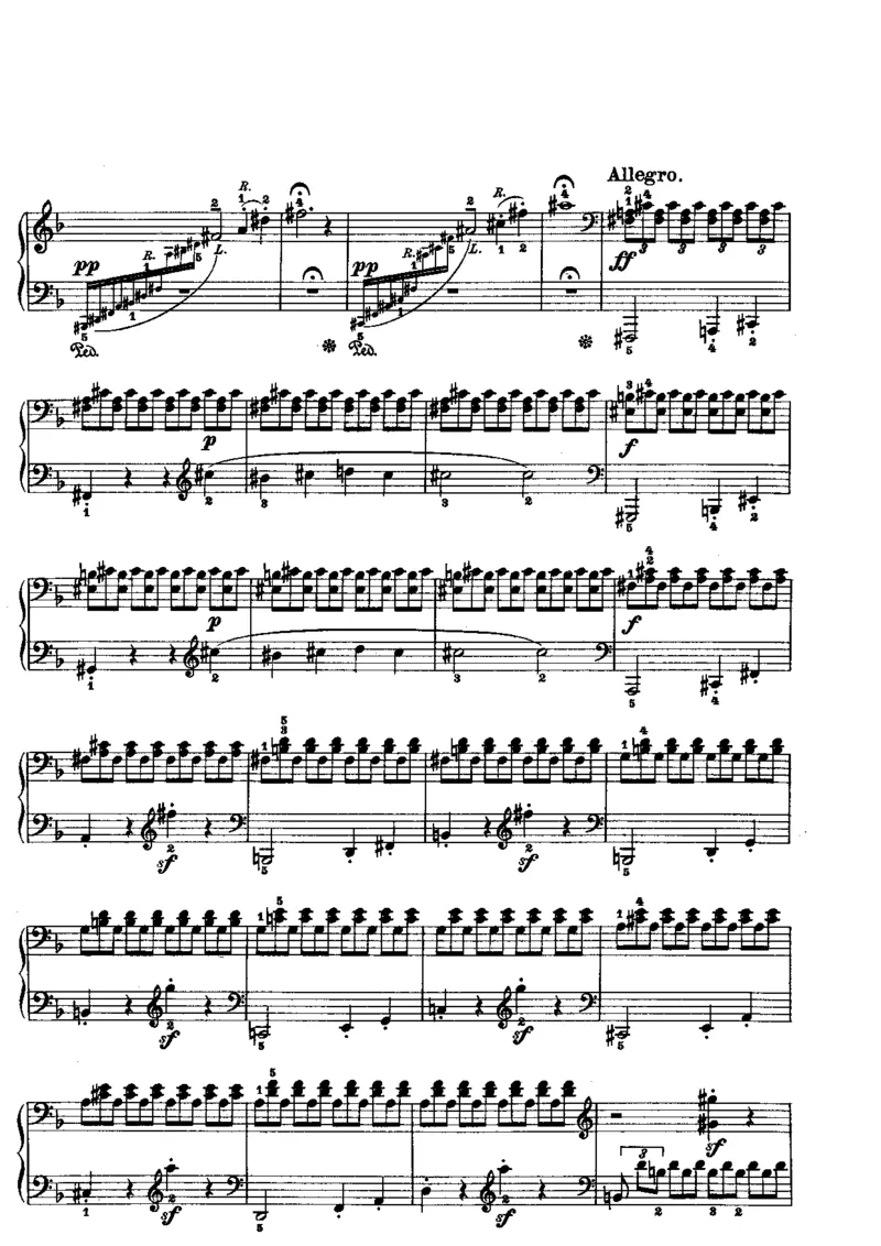 贝多芬钢琴奏鸣曲集下册（Peters出版）(1)_一万首著名钢琴曲谱哈农贝多芬合集视频教学电子版高清无水印可打印_1古典钢琴知名音乐家谱_贝多芬钢琴谱全集
