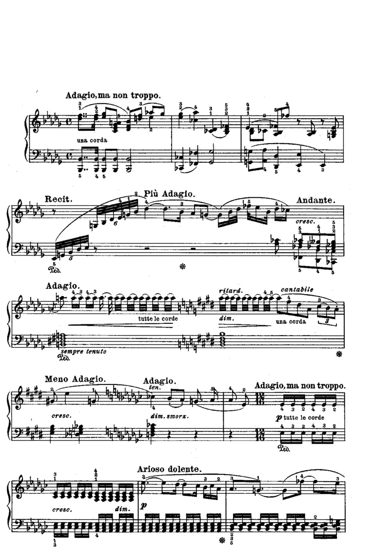 贝多芬钢琴奏鸣曲集下册（Peters出版）(1)_一万首著名钢琴曲谱哈农贝多芬合集视频教学电子版高清无水印可打印_1古典钢琴知名音乐家谱_贝多芬钢琴谱全集