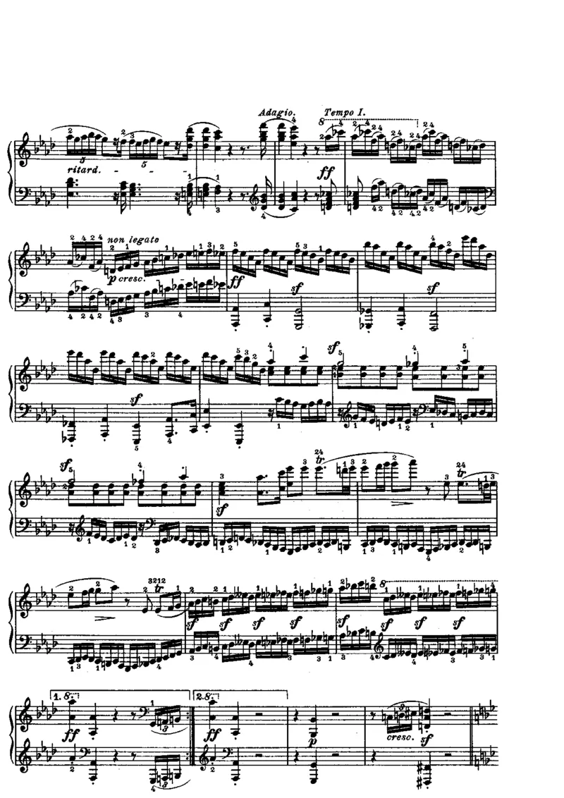 贝多芬钢琴奏鸣曲集下册（Peters出版）(1)_一万首著名钢琴曲谱哈农贝多芬合集视频教学电子版高清无水印可打印_1古典钢琴知名音乐家谱_贝多芬钢琴谱全集