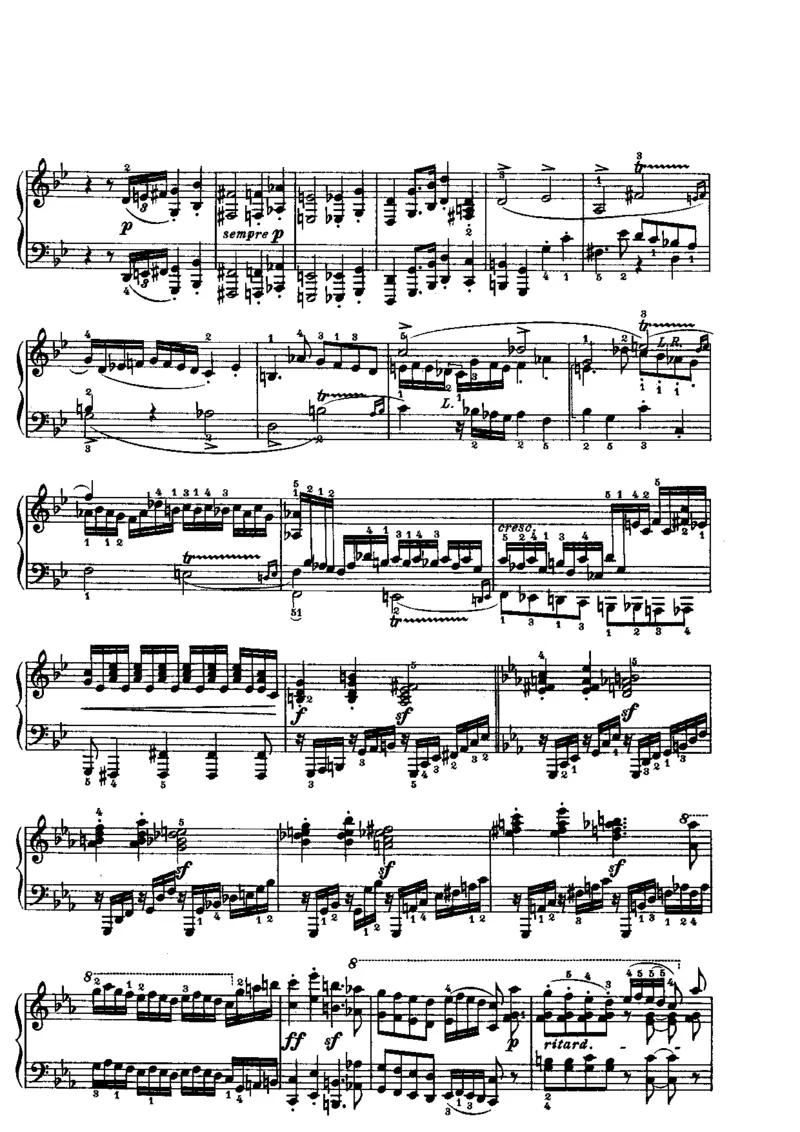 贝多芬钢琴奏鸣曲集下册（Peters出版）(1)_一万首著名钢琴曲谱哈农贝多芬合集视频教学电子版高清无水印可打印_1古典钢琴知名音乐家谱_贝多芬钢琴谱全集