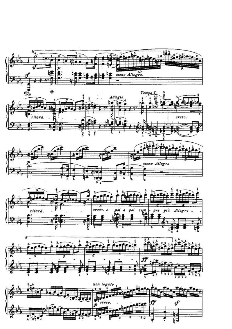 贝多芬钢琴奏鸣曲集下册（Peters出版）(1)_一万首著名钢琴曲谱哈农贝多芬合集视频教学电子版高清无水印可打印_1古典钢琴知名音乐家谱_贝多芬钢琴谱全集