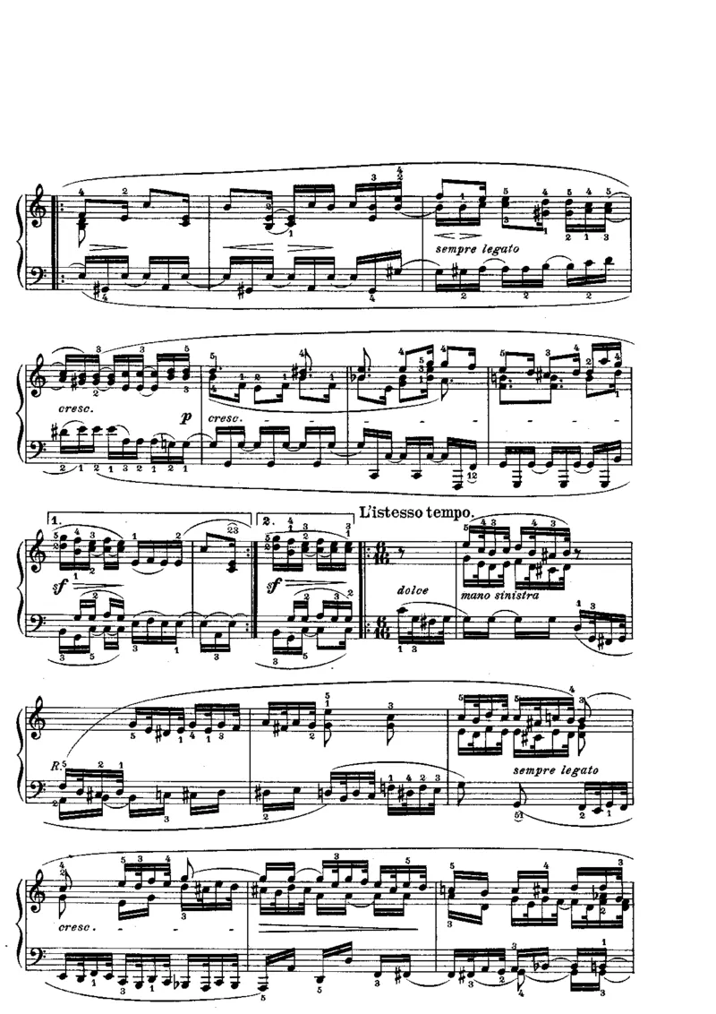 贝多芬钢琴奏鸣曲集下册（Peters出版）(1)_一万首著名钢琴曲谱哈农贝多芬合集视频教学电子版高清无水印可打印_1古典钢琴知名音乐家谱_贝多芬钢琴谱全集