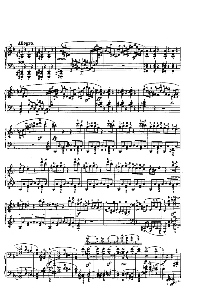 贝多芬钢琴奏鸣曲集下册（Peters出版）(1)_一万首著名钢琴曲谱哈农贝多芬合集视频教学电子版高清无水印可打印_1古典钢琴知名音乐家谱_贝多芬钢琴谱全集