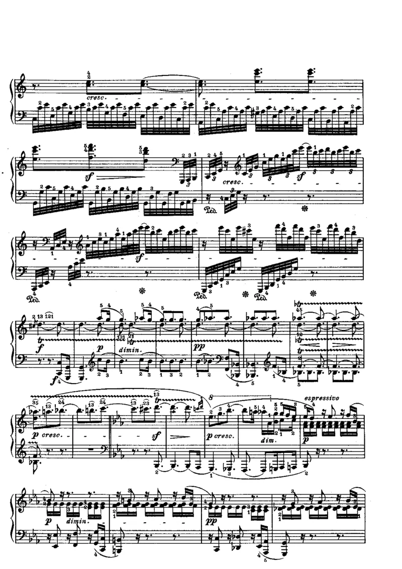 贝多芬钢琴奏鸣曲集下册（Peters出版）(1)_一万首著名钢琴曲谱哈农贝多芬合集视频教学电子版高清无水印可打印_1古典钢琴知名音乐家谱_贝多芬钢琴谱全集