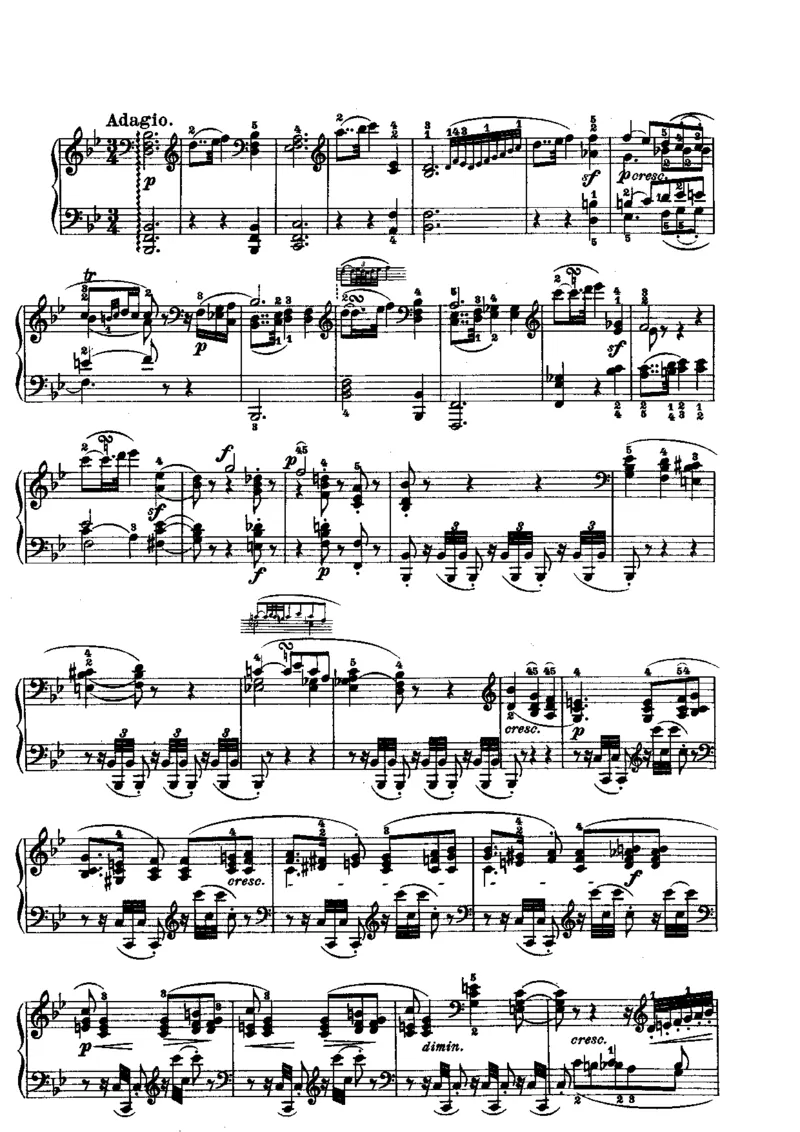 贝多芬钢琴奏鸣曲集下册（Peters出版）(1)_一万首著名钢琴曲谱哈农贝多芬合集视频教学电子版高清无水印可打印_1古典钢琴知名音乐家谱_贝多芬钢琴谱全集