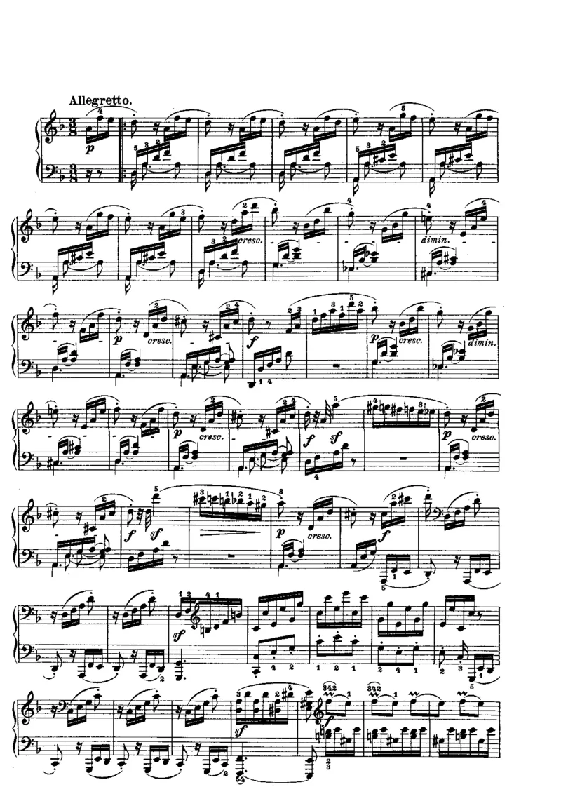 贝多芬钢琴奏鸣曲集下册（Peters出版）(1)_一万首著名钢琴曲谱哈农贝多芬合集视频教学电子版高清无水印可打印_1古典钢琴知名音乐家谱_贝多芬钢琴谱全集