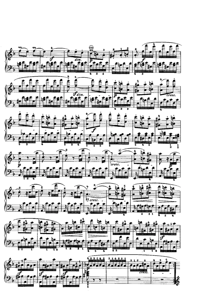 贝多芬钢琴奏鸣曲集下册（Peters出版）(1)_一万首著名钢琴曲谱哈农贝多芬合集视频教学电子版高清无水印可打印_1古典钢琴知名音乐家谱_贝多芬钢琴谱全集