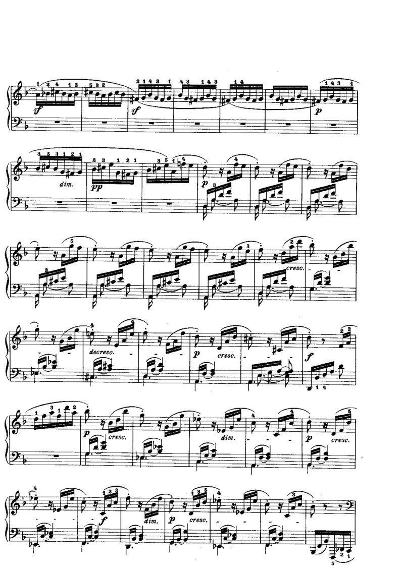 贝多芬钢琴奏鸣曲集下册（Peters出版）(1)_一万首著名钢琴曲谱哈农贝多芬合集视频教学电子版高清无水印可打印_1古典钢琴知名音乐家谱_贝多芬钢琴谱全集