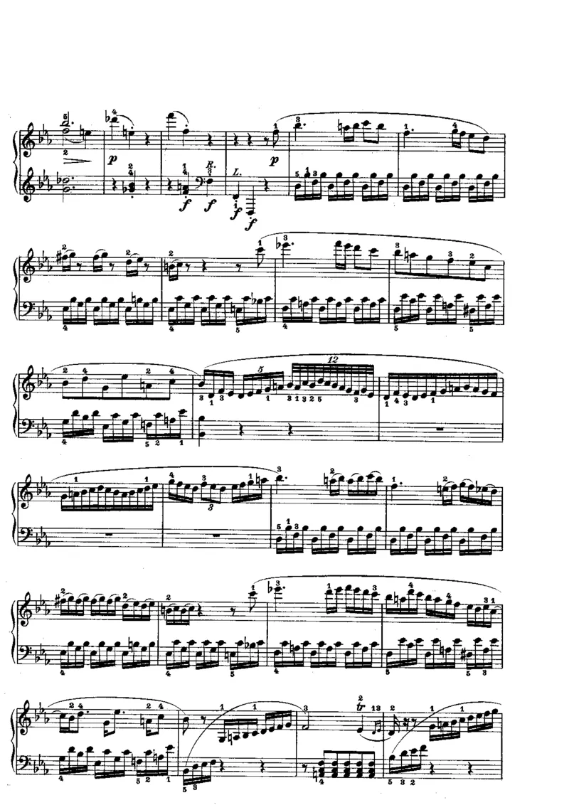 贝多芬钢琴奏鸣曲集下册（Peters出版）(1)_一万首著名钢琴曲谱哈农贝多芬合集视频教学电子版高清无水印可打印_1古典钢琴知名音乐家谱_贝多芬钢琴谱全集