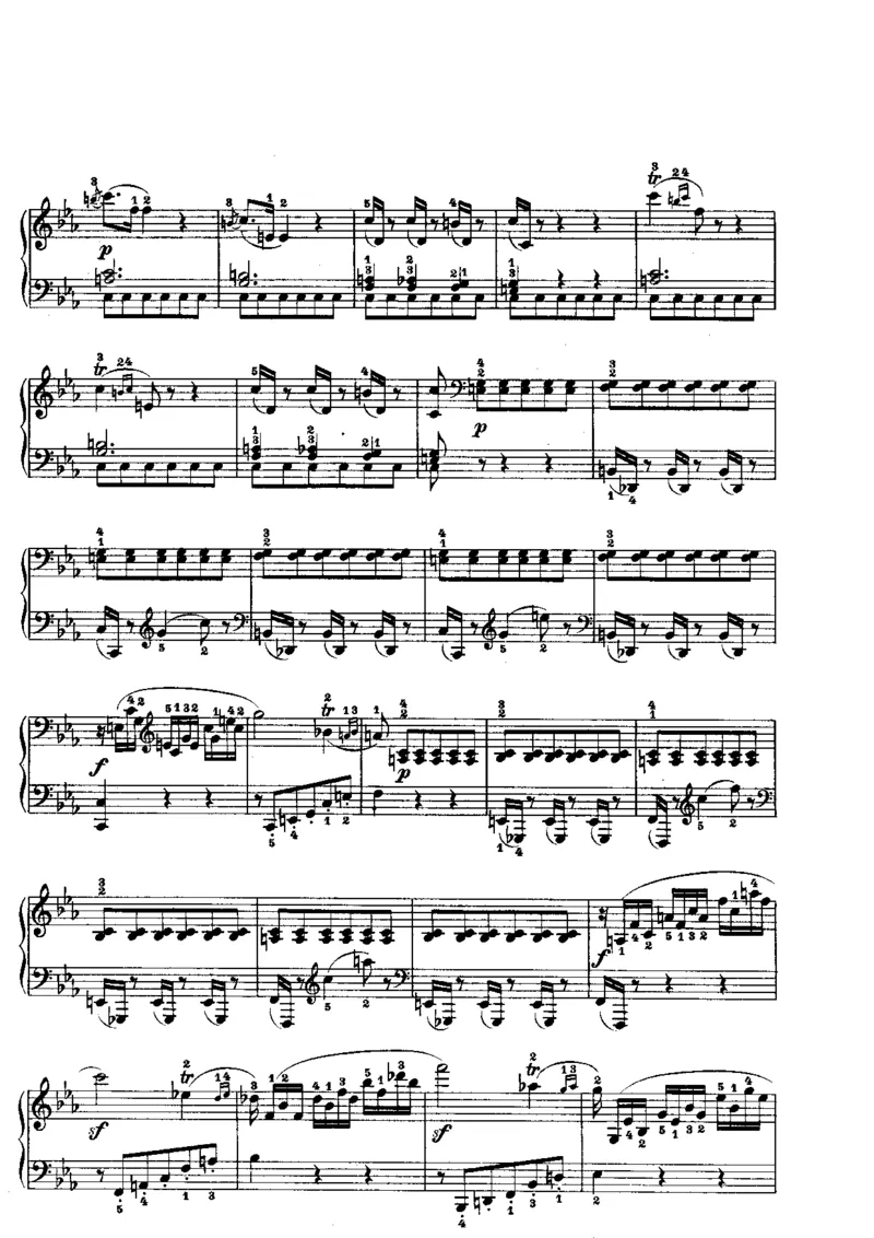 贝多芬钢琴奏鸣曲集下册（Peters出版）(1)_一万首著名钢琴曲谱哈农贝多芬合集视频教学电子版高清无水印可打印_1古典钢琴知名音乐家谱_贝多芬钢琴谱全集