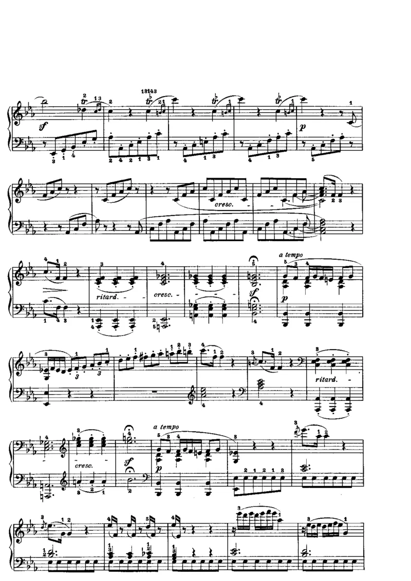 贝多芬钢琴奏鸣曲集下册（Peters出版）(1)_一万首著名钢琴曲谱哈农贝多芬合集视频教学电子版高清无水印可打印_1古典钢琴知名音乐家谱_贝多芬钢琴谱全集