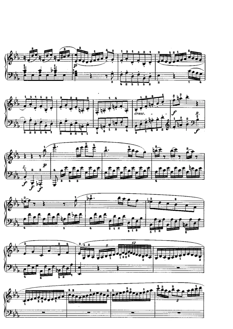 贝多芬钢琴奏鸣曲集下册（Peters出版）(1)_一万首著名钢琴曲谱哈农贝多芬合集视频教学电子版高清无水印可打印_1古典钢琴知名音乐家谱_贝多芬钢琴谱全集