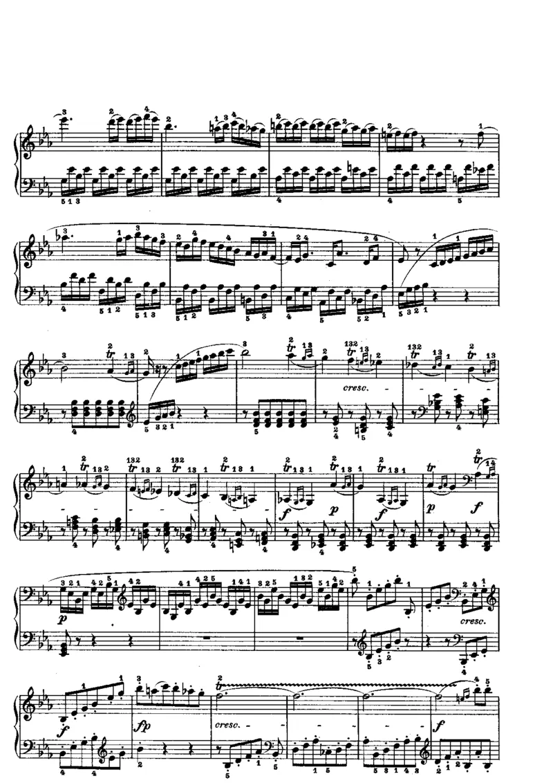 贝多芬钢琴奏鸣曲集下册（Peters出版）(1)_一万首著名钢琴曲谱哈农贝多芬合集视频教学电子版高清无水印可打印_1古典钢琴知名音乐家谱_贝多芬钢琴谱全集