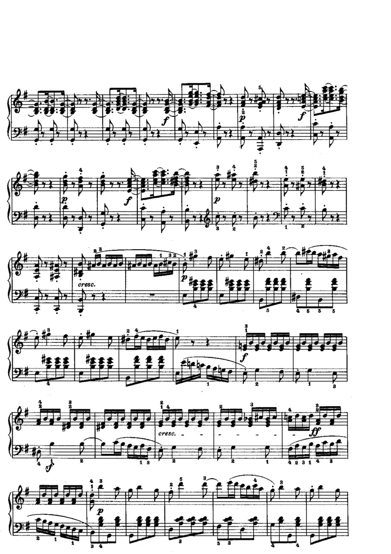 贝多芬钢琴奏鸣曲集下册（Peters出版）(1)_一万首著名钢琴曲谱哈农贝多芬合集视频教学电子版高清无水印可打印_1古典钢琴知名音乐家谱_贝多芬钢琴谱全集