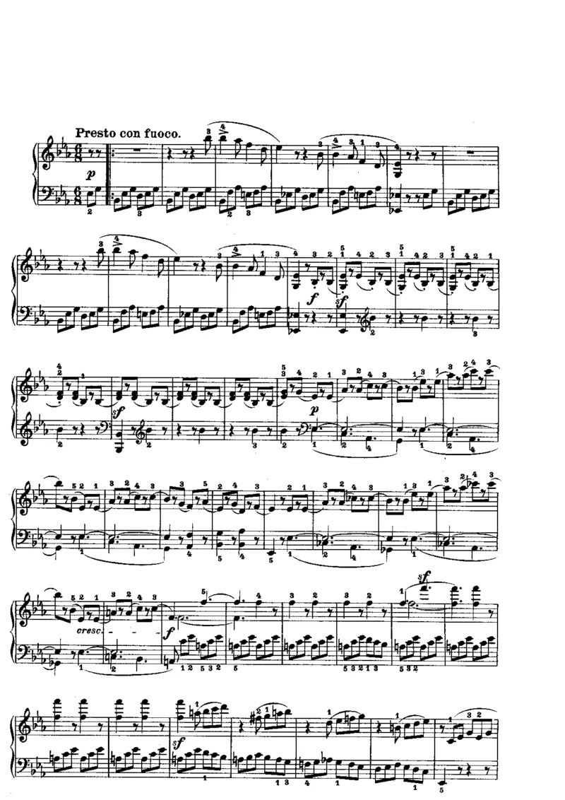 贝多芬钢琴奏鸣曲集下册（Peters出版）(1)_一万首著名钢琴曲谱哈农贝多芬合集视频教学电子版高清无水印可打印_1古典钢琴知名音乐家谱_贝多芬钢琴谱全集