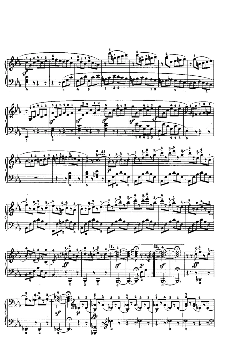 贝多芬钢琴奏鸣曲集下册（Peters出版）(1)_一万首著名钢琴曲谱哈农贝多芬合集视频教学电子版高清无水印可打印_1古典钢琴知名音乐家谱_贝多芬钢琴谱全集