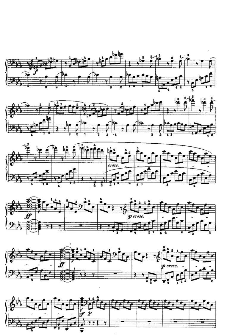 贝多芬钢琴奏鸣曲集下册（Peters出版）(1)_一万首著名钢琴曲谱哈农贝多芬合集视频教学电子版高清无水印可打印_1古典钢琴知名音乐家谱_贝多芬钢琴谱全集